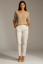 Maglione da donna in morbida maglia per tutti i giorni