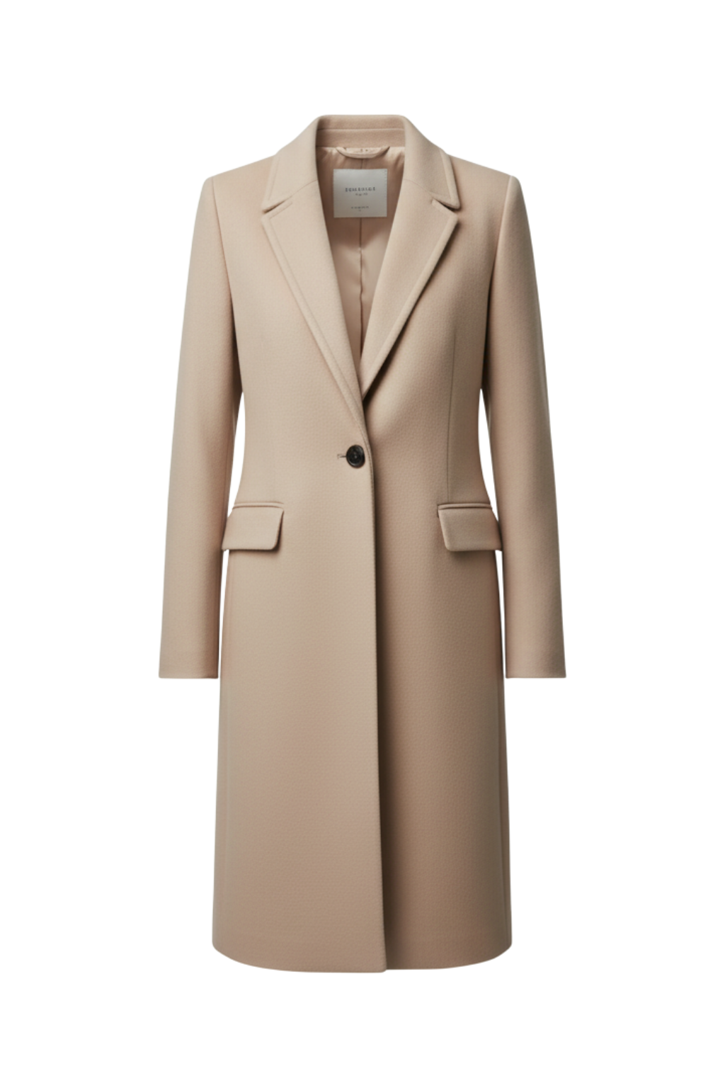 Trench lungo sartoriale da donna