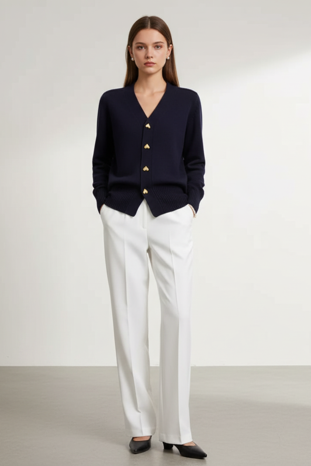 Cardigan Elegante da Donna con Bottoni